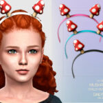 Mushrooms Headband Child by DailyStorm at TSR