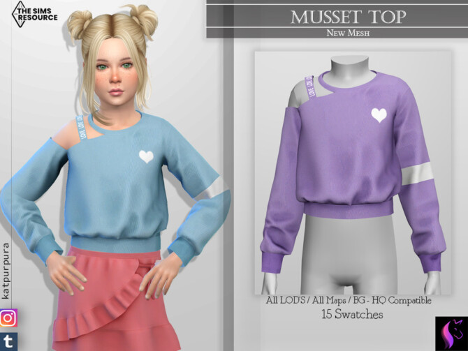 Musset Top by KaTPurpura at TSR