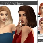 N67 S-Club Ashley hair retextured at Wasssabi Sims