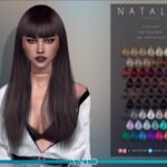 Natalia hair with fringe by Anto at TSR