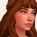 Natalie Freckles by Sagittariah at TSR