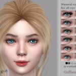 Natural eyelashes for all eye shapes (Child girl) by coffeemoon at TSR