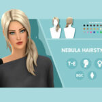 Nebula Hairstyle by simcelebrity00 at TSR