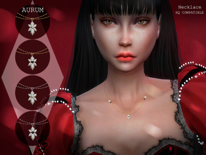 Necklace 001 for females by Aurum at TSR