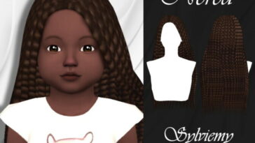 Nerea Hairstyle (Toddler) by Sylviemy at TSR