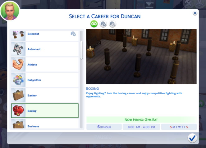 New Careers at Kiara’s Sims 4 Blog