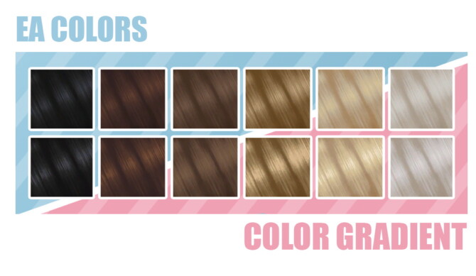 New EA Natural Swatches Gradients at AHarris00Britney