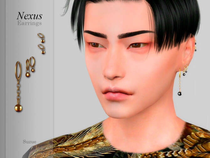 Nexus Earrings by Suzue at TSR