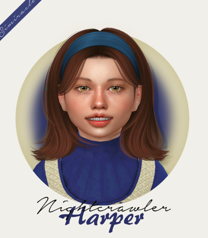 Nightcrawler Harper Hair Kids Version at Simiracle