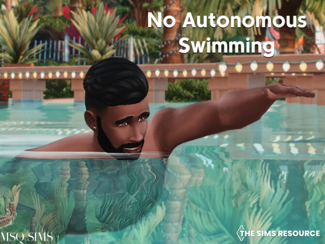 No Autonomous Swimming by MSQSIMS at TSR