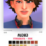 Nuebe hair at Marso Sims