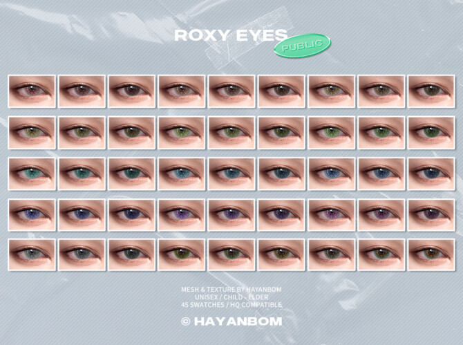 OXY & BECKY EYES at Hayanbom