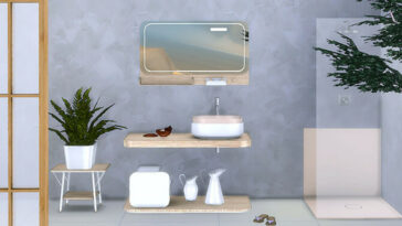 Oblon Bathroom 2 by Pilar at TSR