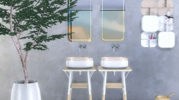 Oblon Bathroom by Pilar at TSR