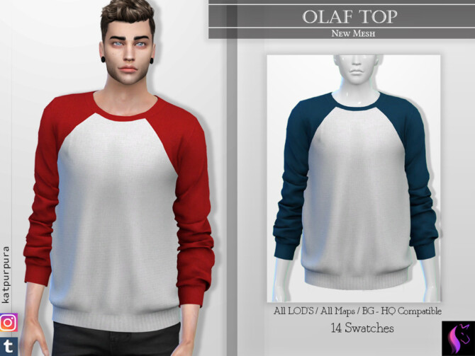 Olaf Top by KaTPurpura at TSR