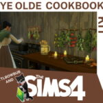 Olde Cookbook Kit V.0.3 by Littlbowbub at Mod The Sims 4