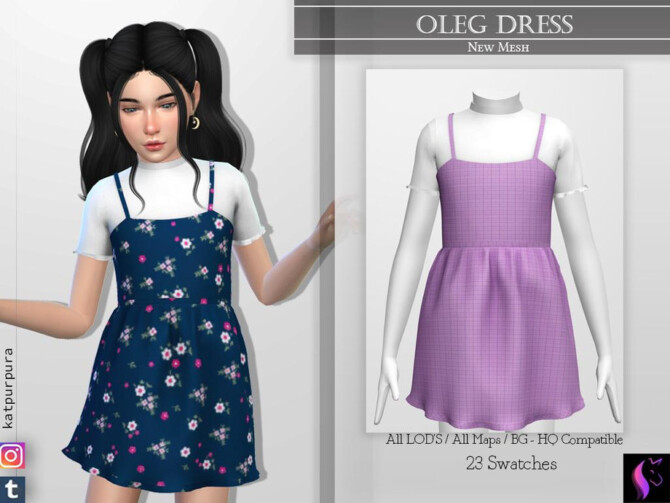 Oleg Dress by KaTPurpura at TSR