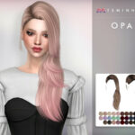 Opal Hair by TsminhSims at TSR