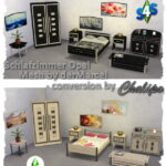 Opal bedroom by Chalipo at TSR