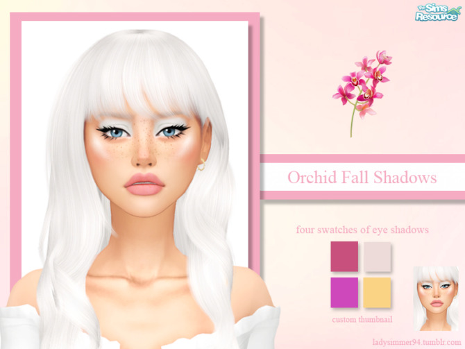 Orchid Fall Shadows by LadySimmer94 at TSR