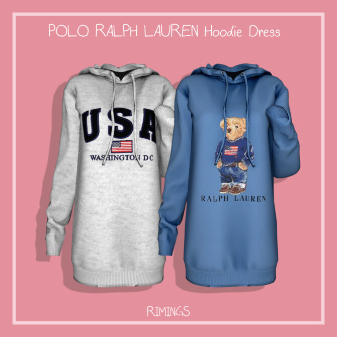 POLO Hoodie Dress at RIMINGs