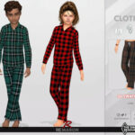 Pajamas Pants 01 for Child Sim by remaron at TSR