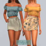 Pareo Skirt BT428 by laupipi at TSR