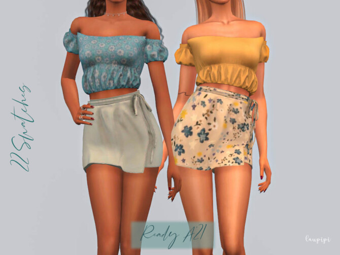 Pareo Skirt BT428 by laupipi at TSR