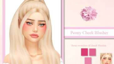 Peony Cheek Blusher by LadySimmer94 at TSR