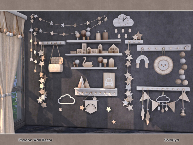 Phoebe Wall Decor by soloriya at TSR