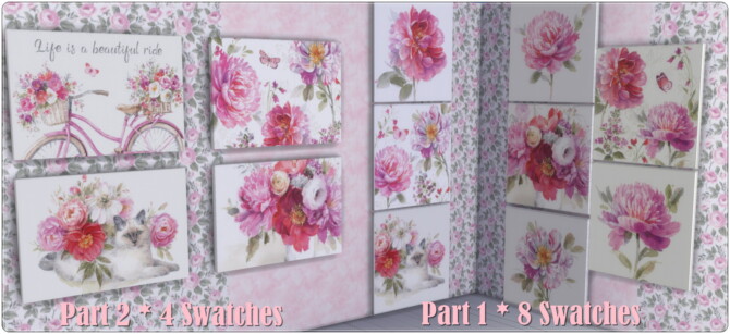 Pink Livingroom Collection at Annett’s Sims 4 Welt