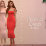 Pleated Dress by Dissia at TSR