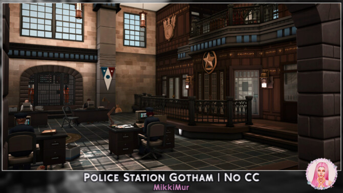 Police Station Gotham at MikkiMur