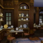 Porcelain Room in The Hallwyl Museum at Anna Quinn Stories