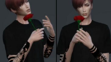 Portraits (Pose Pack) by YaniSim at TSR