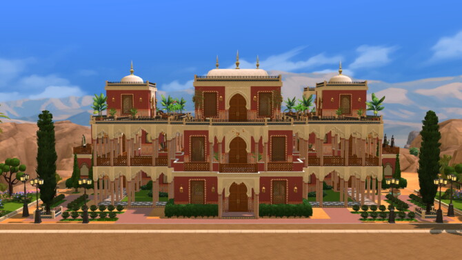 Qasr Hadiqat Al-Kabir (CC) by JasonRMJ at Mod The Sims 4