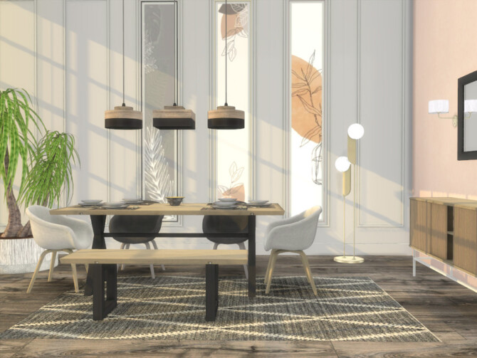 Qina Dining Room by ArtVitalex at TSR