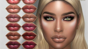 FRS Lipstick N275 by FashionRoyaltySims at TSR