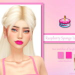 Raspberry Sponge Lip Gloss by LadySimmer94 at TSR