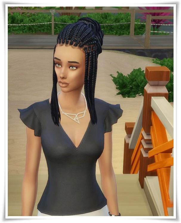 Rasta Bun Hair at Birksches Sims Blog