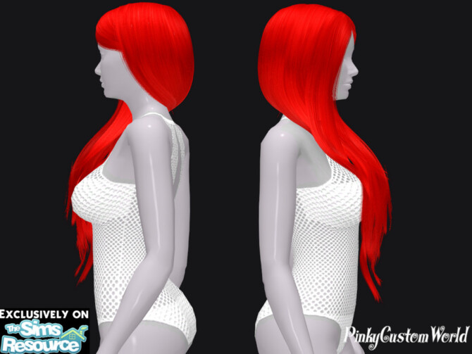 Recolor of S-Club’s N71 Kayla hair by PinkyCustomWorld at TSR