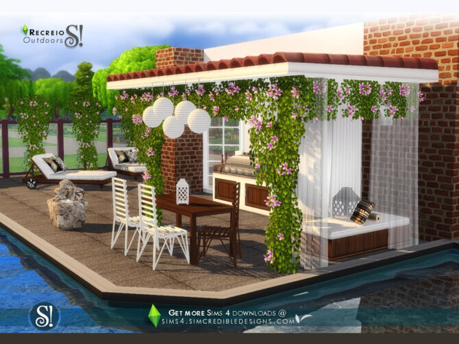 Recreio garden set by SIMcredible at TSR