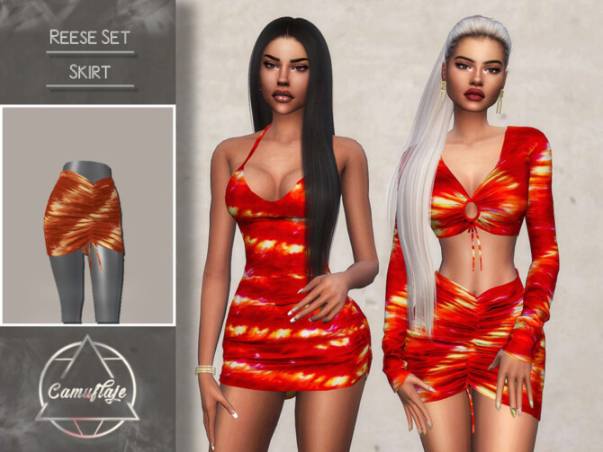 Resse Set (Skirt) by CAMUFLAJE at TSR