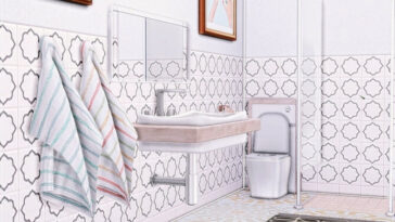 Retro Bathroom 2 by MychQQQ at TSR