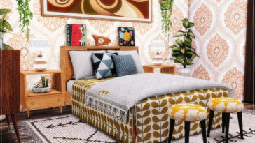 Retro Bedroom by MychQQQ at TSR