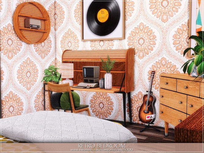 Retro Bedroom by MychQQQ at TSR