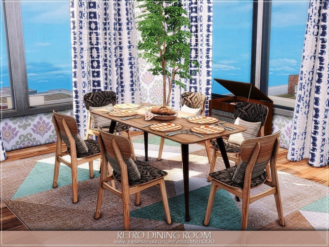 Retro Dining Room by MychQQQ at TSR