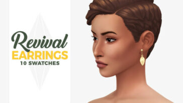 Revival Earrings by Nords at TSR