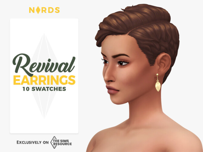 Revival Earrings by Nords at TSR