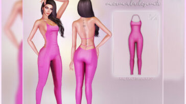 Ring Detail Jumpsuit L52 by mermaladesimtr at TSR